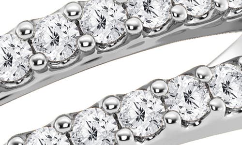 Badgley Mischka Collection Diamond Split Shank Ring In Platinum