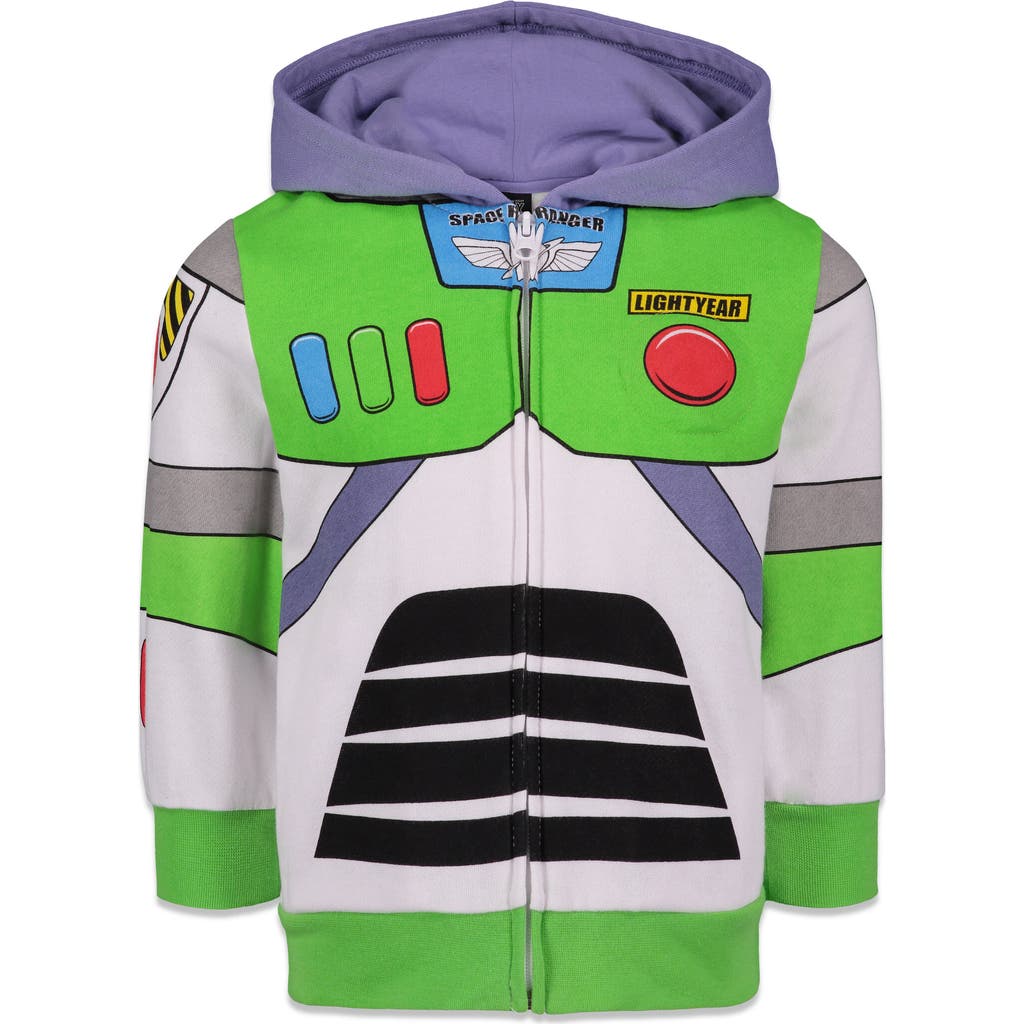 Disney Buzz Lightyear Toy Story Cosplay Zip-up Hoodie In Multi