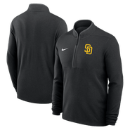 Nike Men's Nike Black San Diego Padres Dri-FIT Victory Half-Zip Pullover
