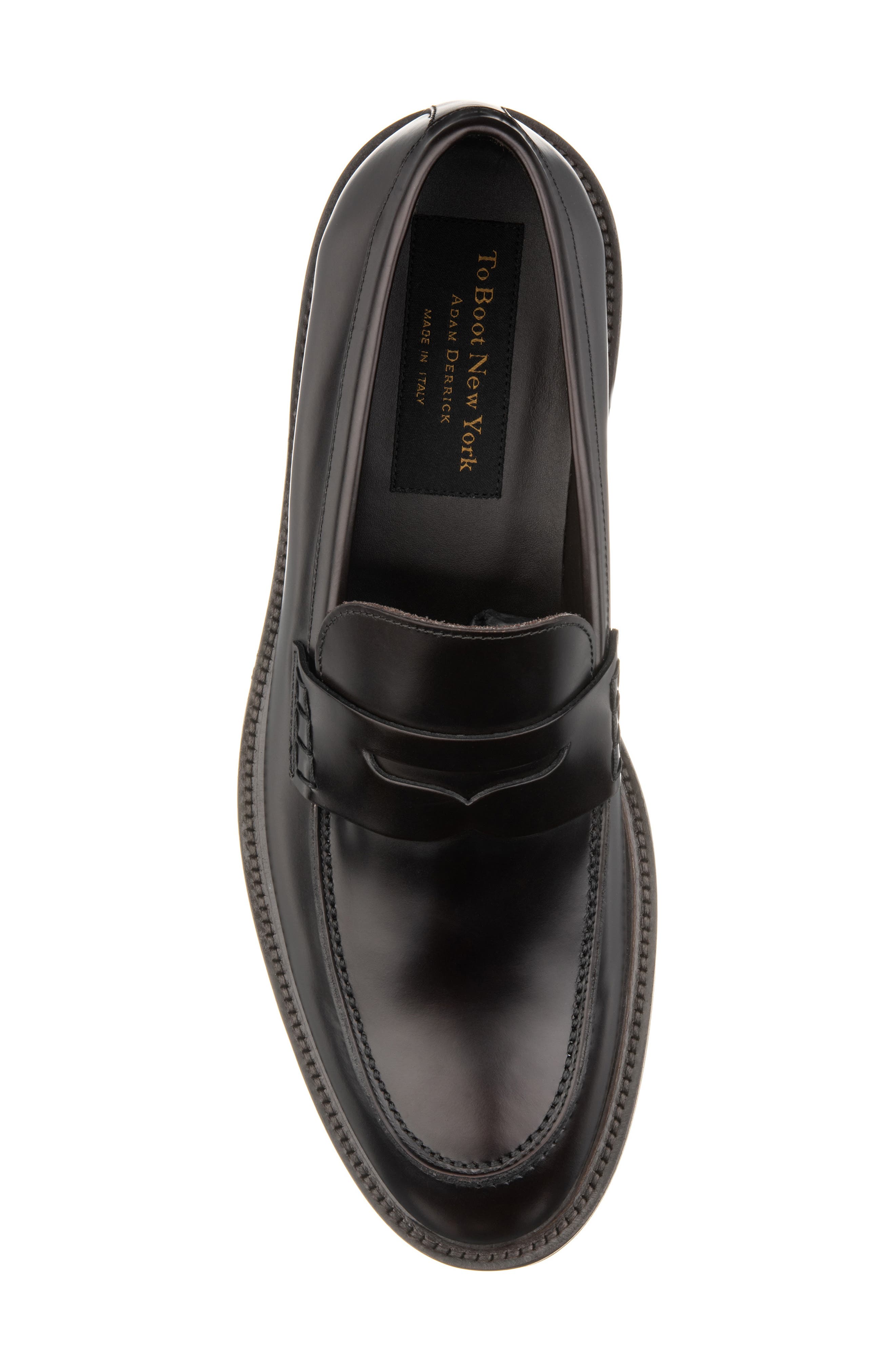 TO BOOT NEW YORK Balboa Penny Loafer, Alternate, color, Picusa Ebano