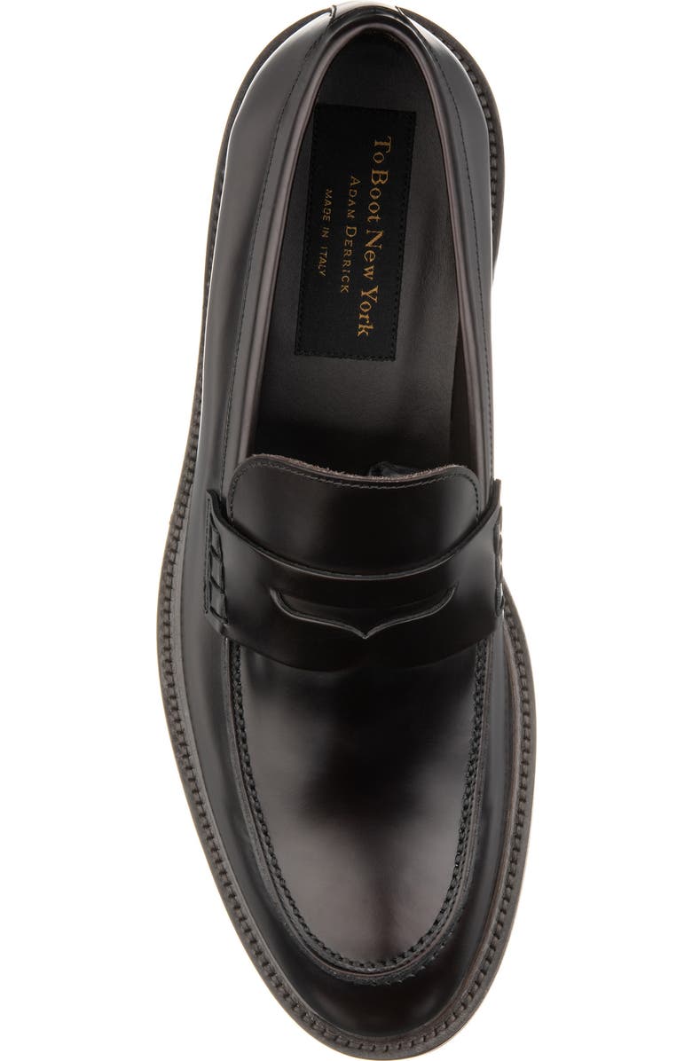 TO BOOT NEW YORK Balboa Penny Loafer, Alternate, color, Picusa Ebano