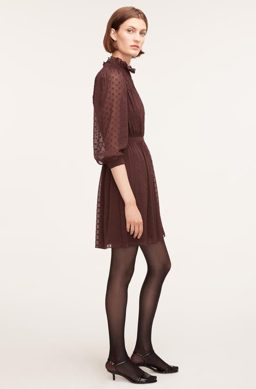 REBECCA TAYLOR REBECCA TAYLOR CLIP-DOT SHIRT DRESS