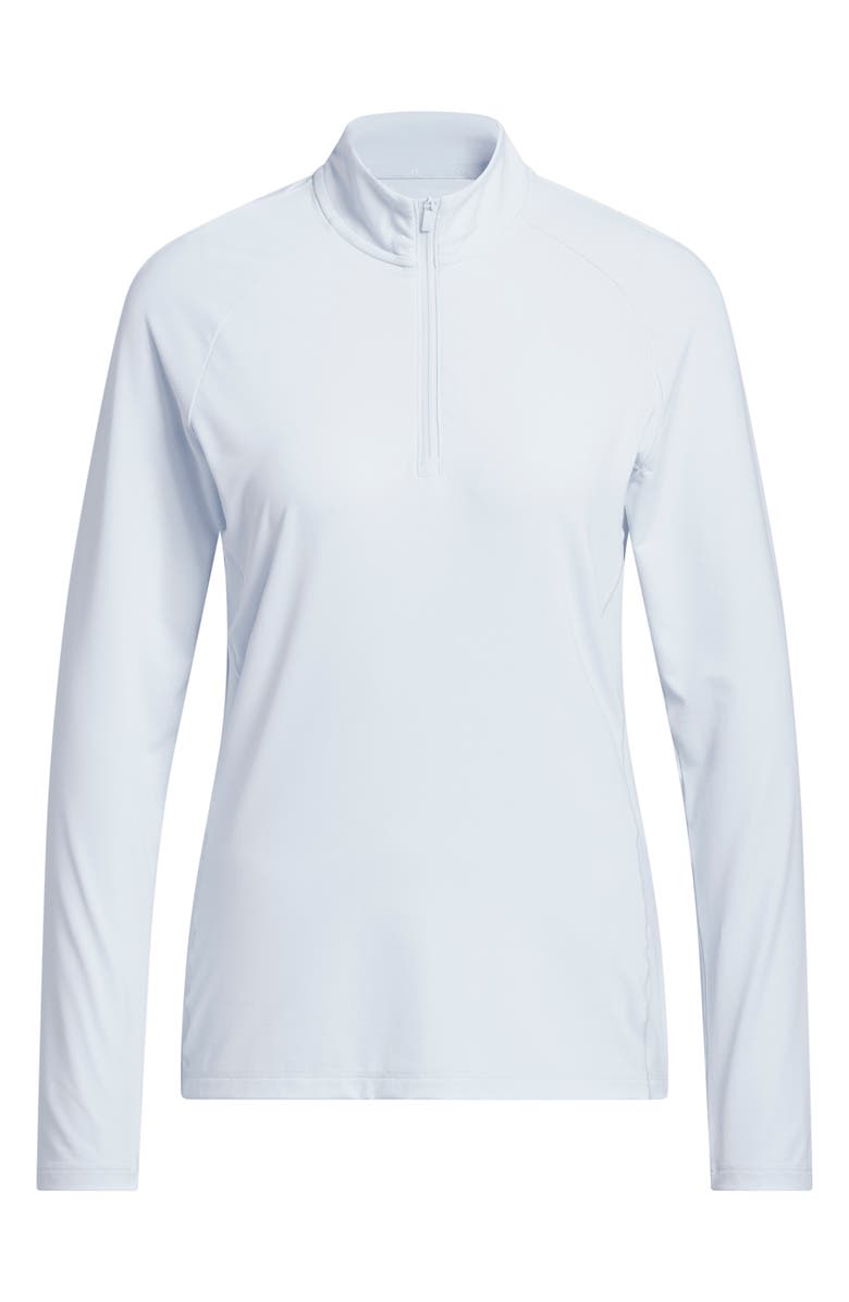 adidas Ultimate Solid Quarter Zip Pullover, Alternate, color, Blue