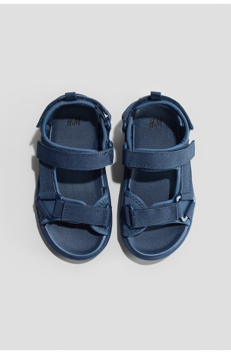 H&M Scuba sandals, Alternate, color, Dusty Blue