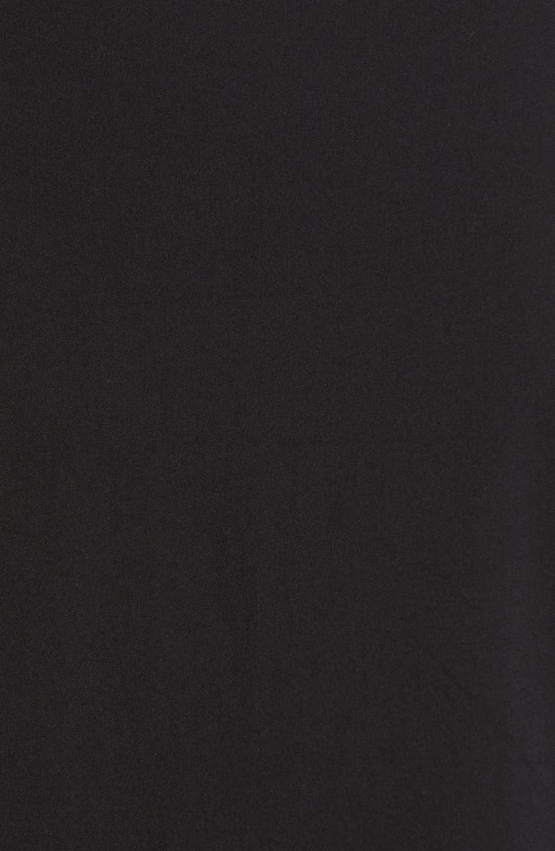 Misook Sleeveless Stand Collar Blouse, Alternate, color, Black