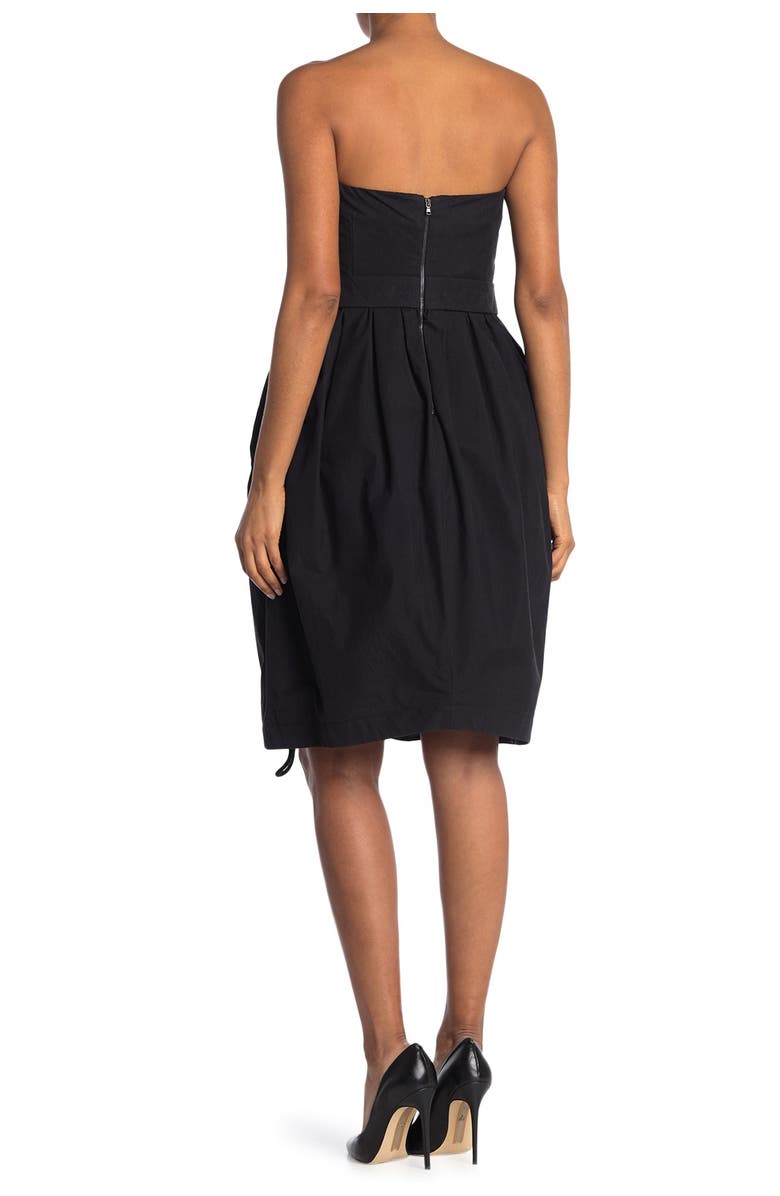 Moschino Open Zipper Dress, Alternate, color, 