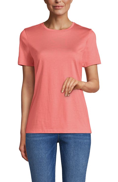 Relaxed Supima Cotton Crew Neck T-Shirt