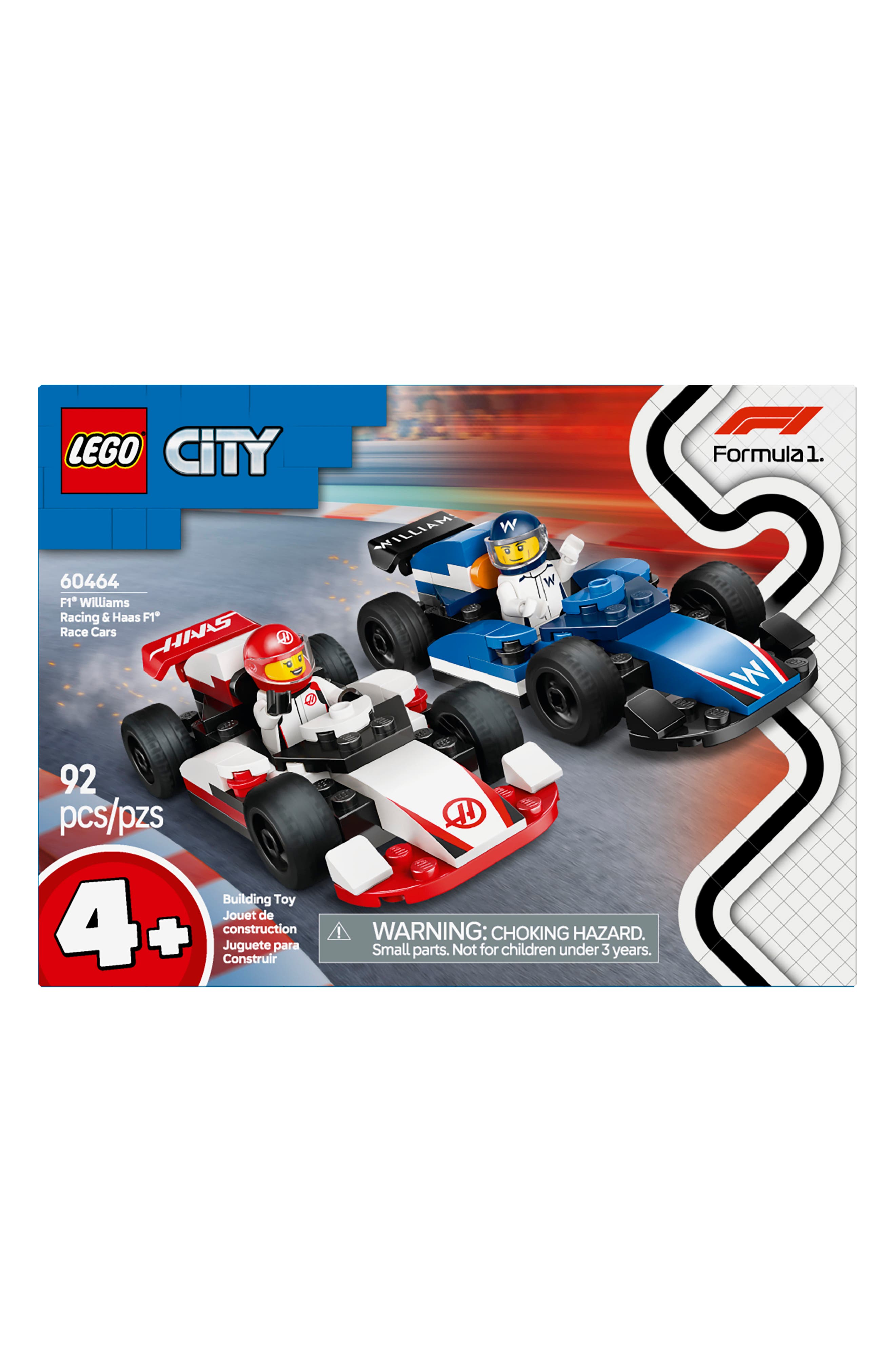 4+ F1® Williams Racing & Haas F1® Race Cars - 60464 | Nordstrom