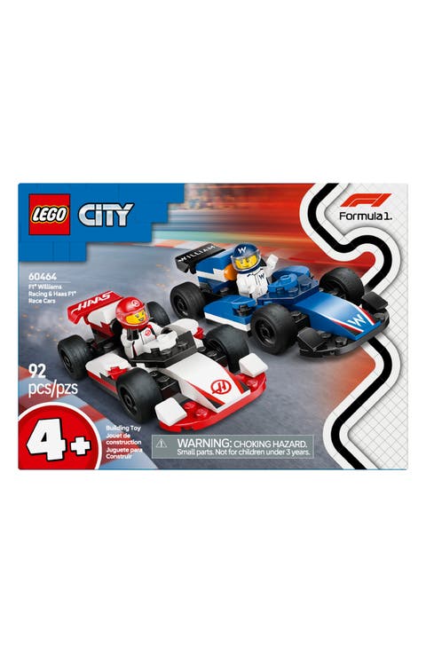 4+ F1® Williams Racing & Haas F1® Race Cars - 60464