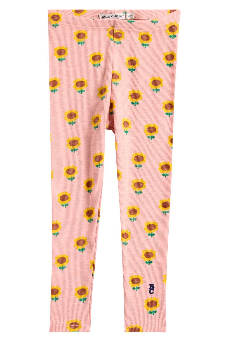 Sunflower Rib Leggings, Main, color, LIGHT PINK