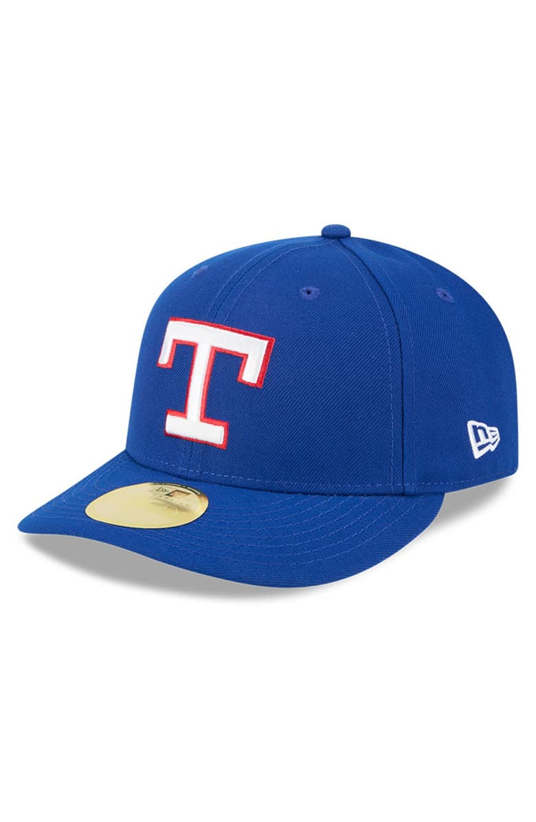 New Era Men's New Era Royal Texas Rangers Baseball Hall of Fame 59FIFTY Low Profile Fitted Hat, Alternate, color, Royal