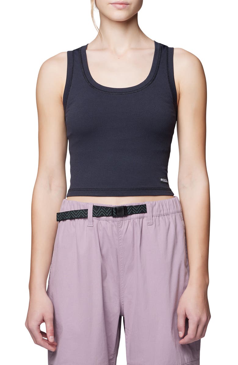 Mountain Hardwear Peak Knit Tank, Main, color, Black