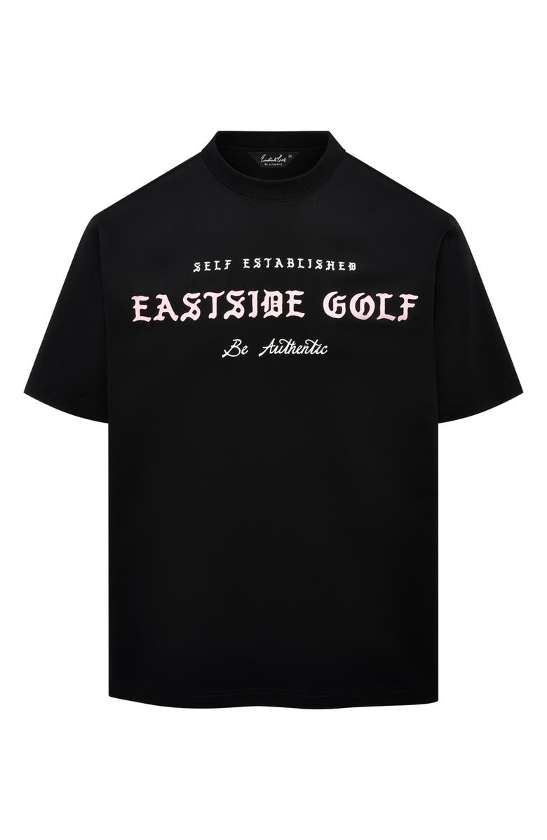 Eastside Golf Headline Graphic T-Shirt, Main, color, Black