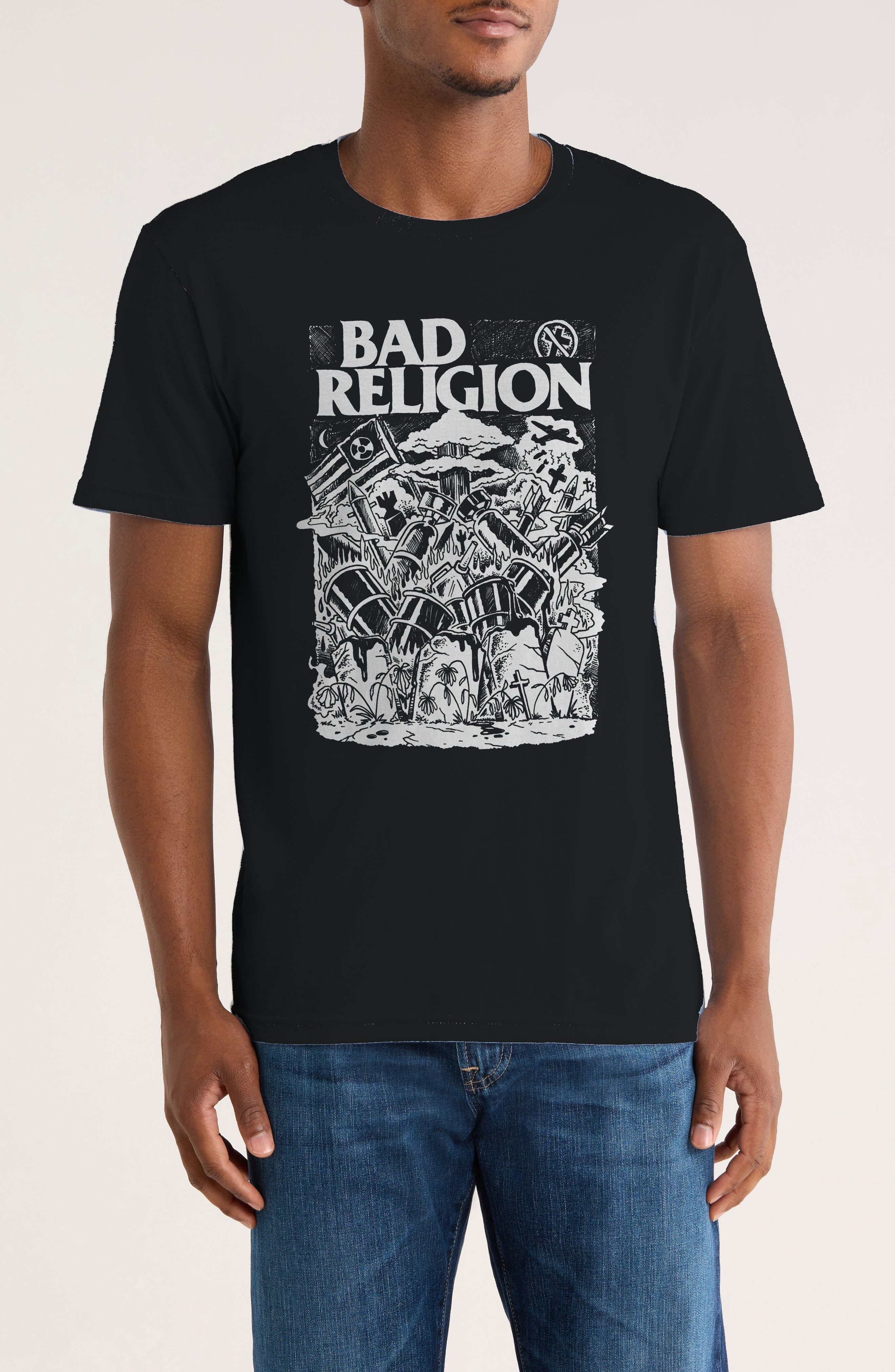 Monster Digital Bad Religion Wasteland Graphic T-Shirt