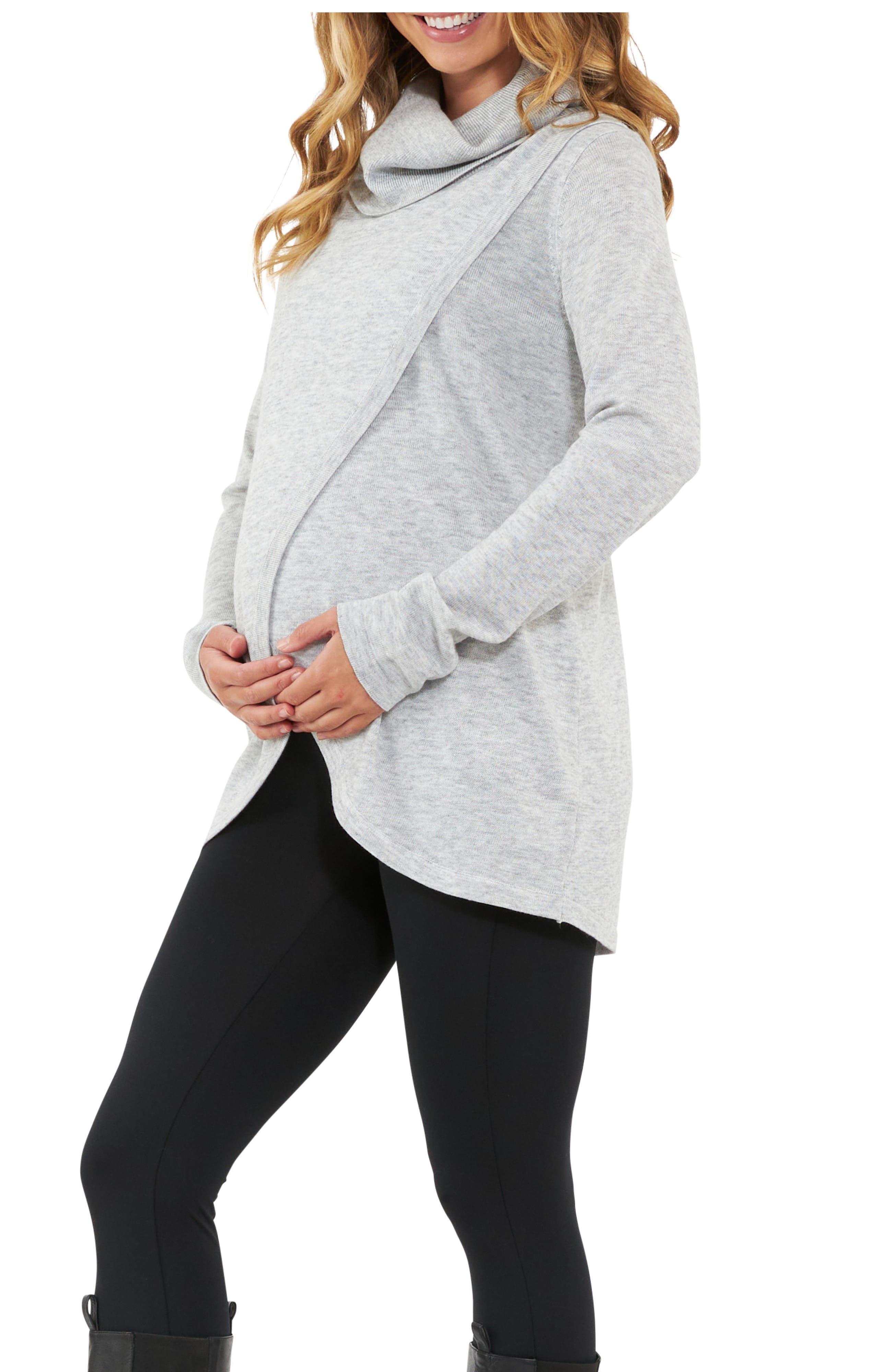 Cowl Neck Nursing Knit - image 4