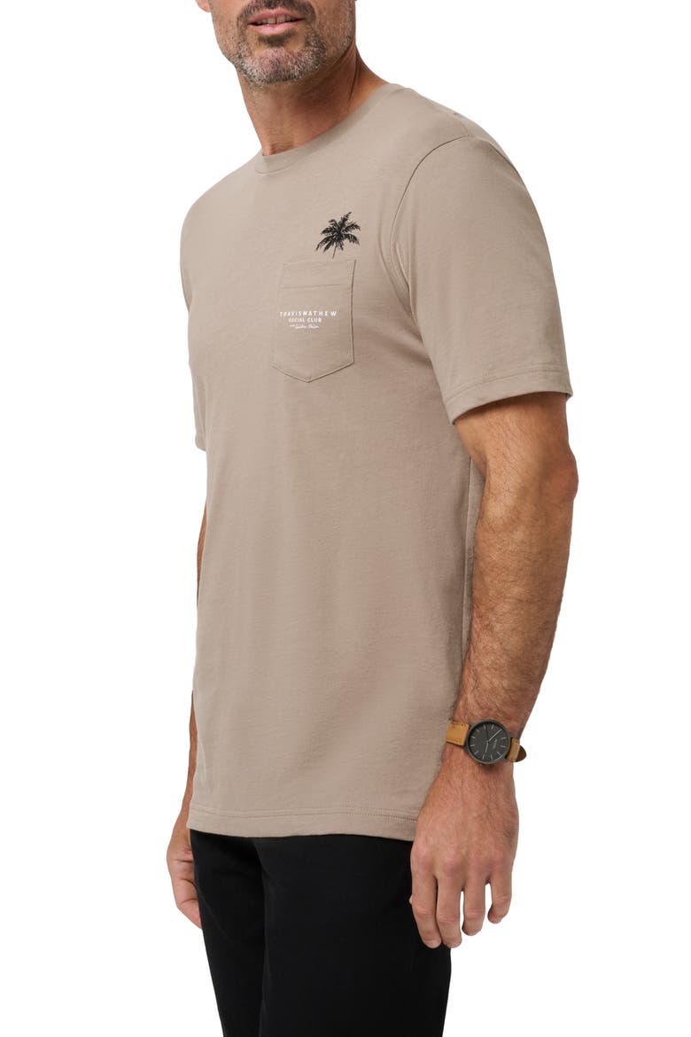 Golden Horizon Cotton Graphic T-Shirt, Alternate, color, ROASTED CASHEW