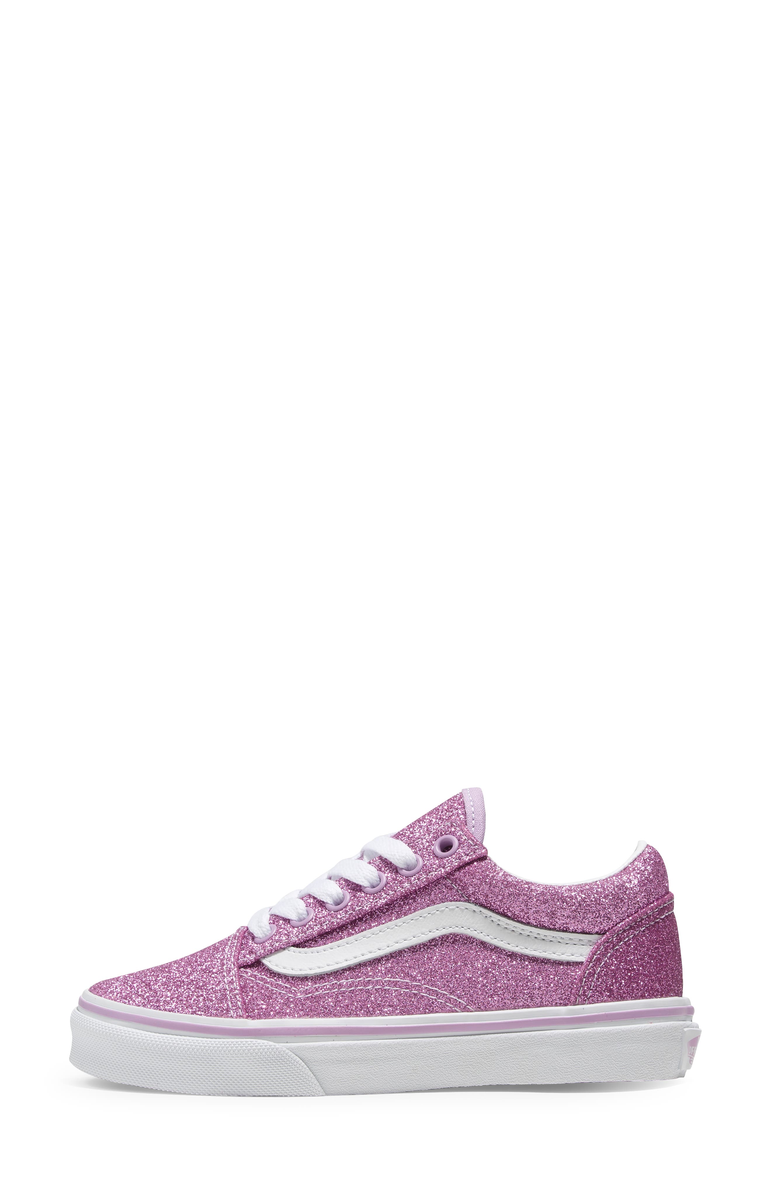 Vans Kids' Glitter Old Skool Sneaker, Alternate, color, 
