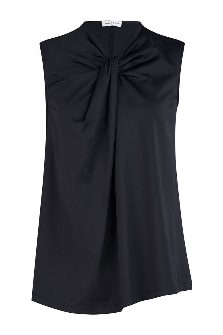 Mckinley Top In Luxe Jersey, Alternate, color, Black