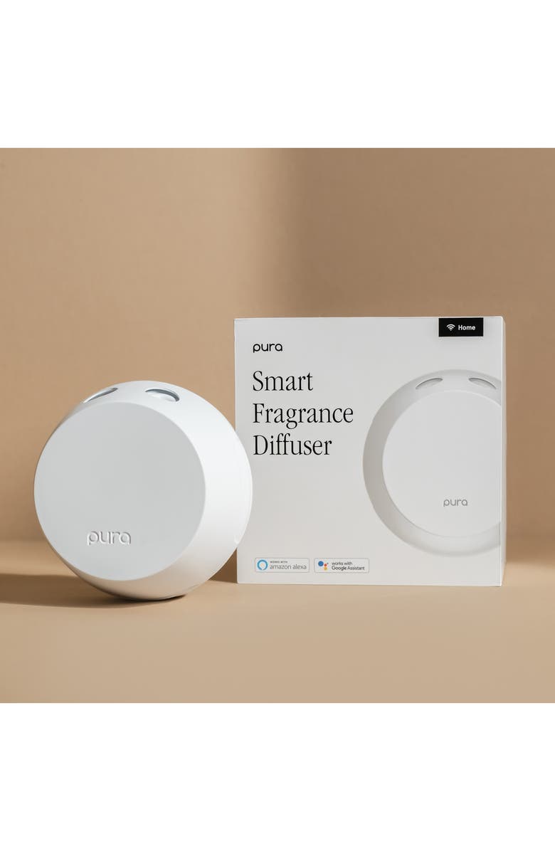 PURA 4 Smart Fragrance Diffuser for Medium Spaces, Alternate, color, White