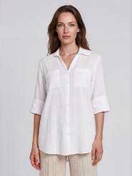 Masai Copenhagen Mairara Button-Front Long Shirt