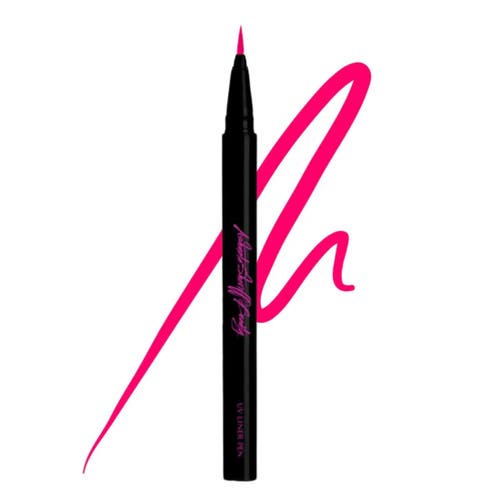 Ashunta Sheriff Beauty Uv Vegan Precision Gel Liner Pen In Bubble Gum