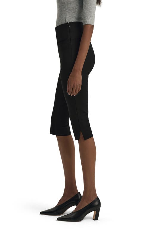 Shop Favorite Daughter The Rizzo Pedal Pusher Slit Hem Capri Pants In Black