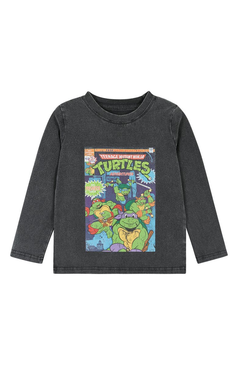 Andy & Evan Kids' Distressed Comic Book Long Sleeve Graphic T-Shirt, Main, color, 