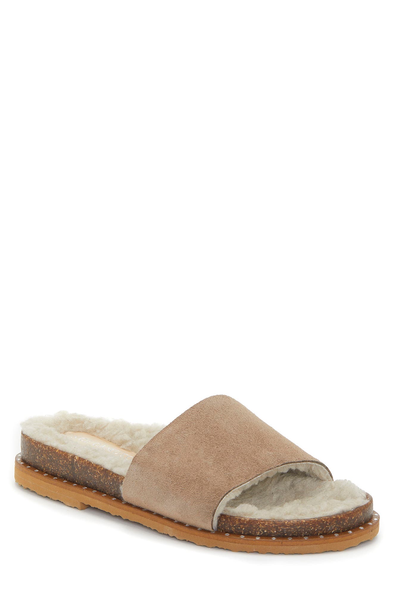 Kanadial Slide Sandal, Main, color, TAUPE 01