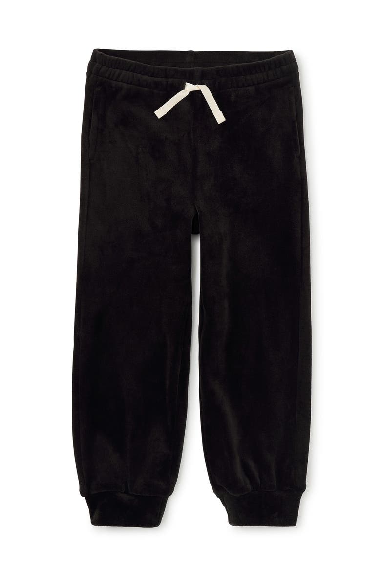 Easy Fit Very Velour Joggers, Alternate, color, Jet Black