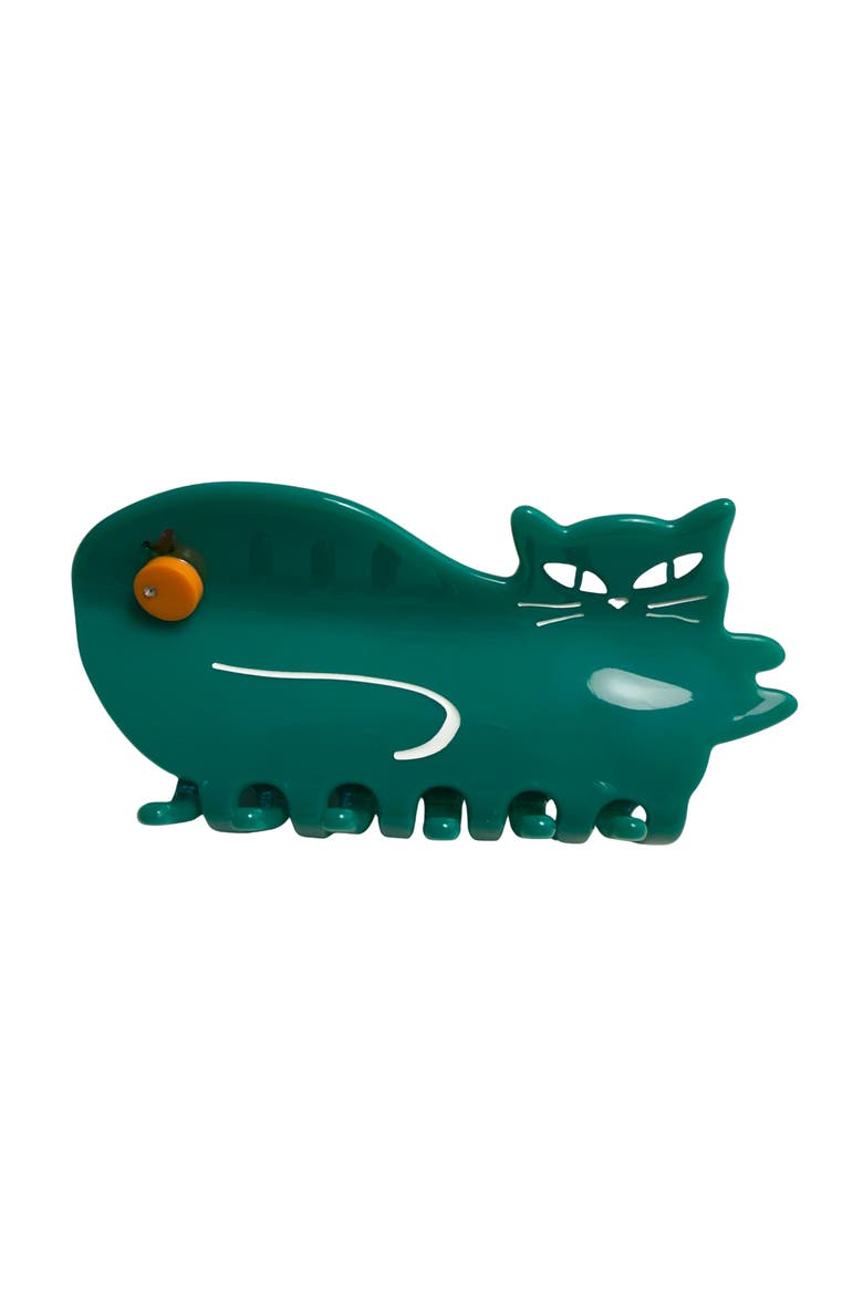 Cat Hair Claw, Main, color, Orange Green