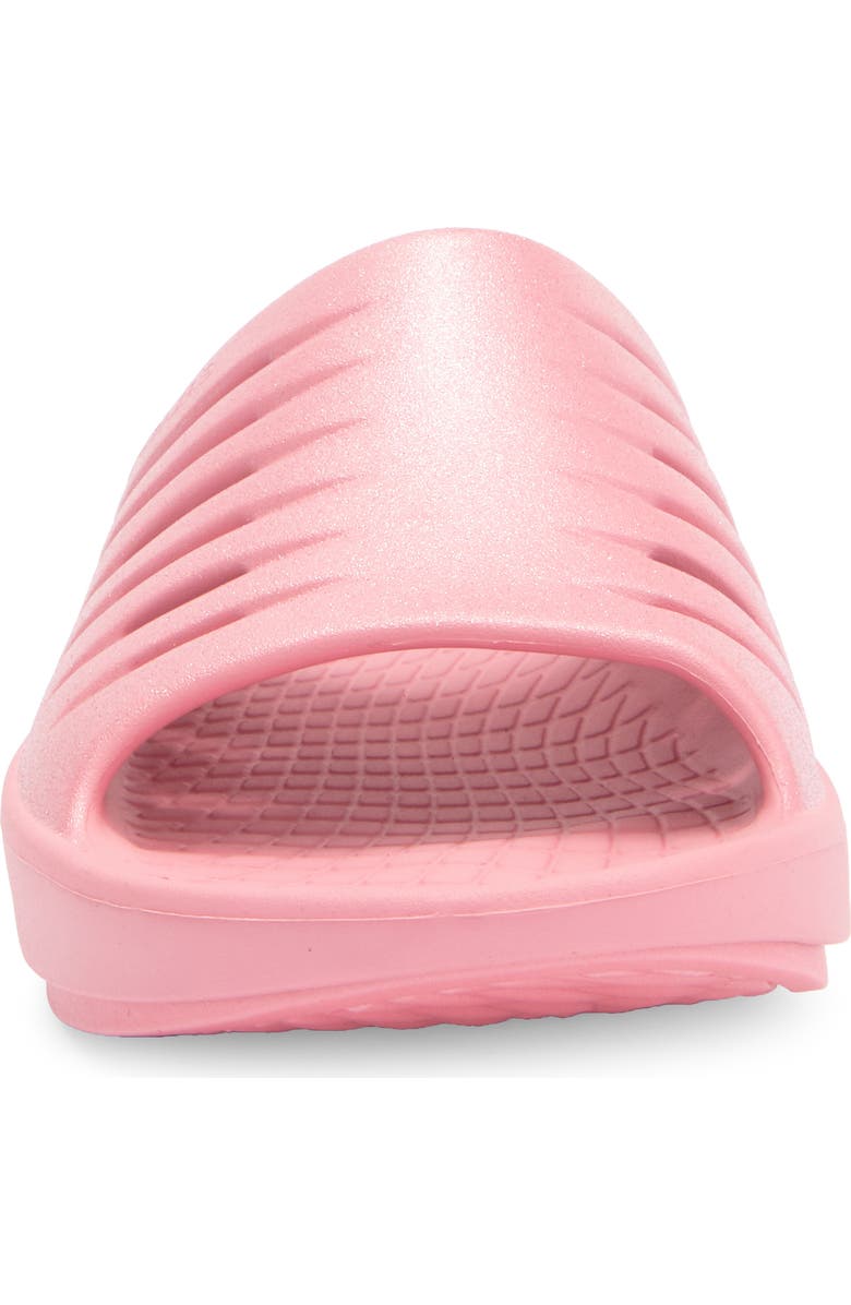 SKECHERS Go Recover Refresh Glam Up Slide Sandal, Alternate, color, Rose