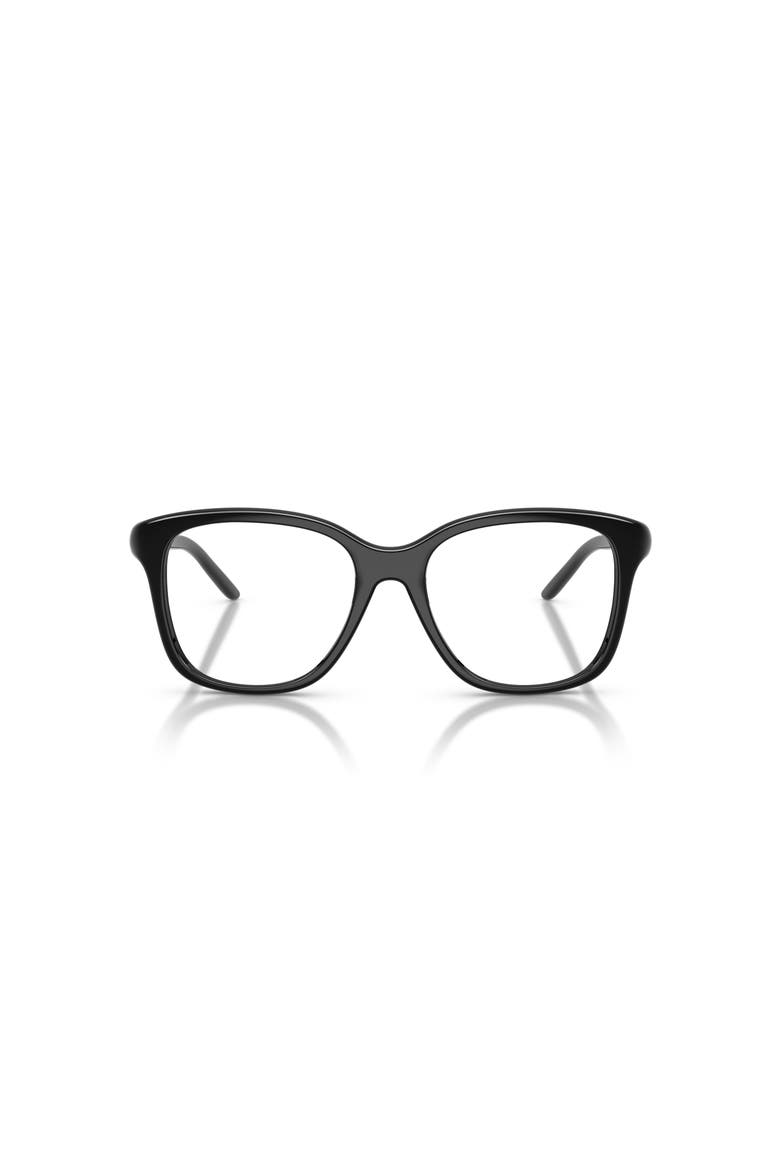 52mm Rectangle optical glasses, Alternate, color, Black