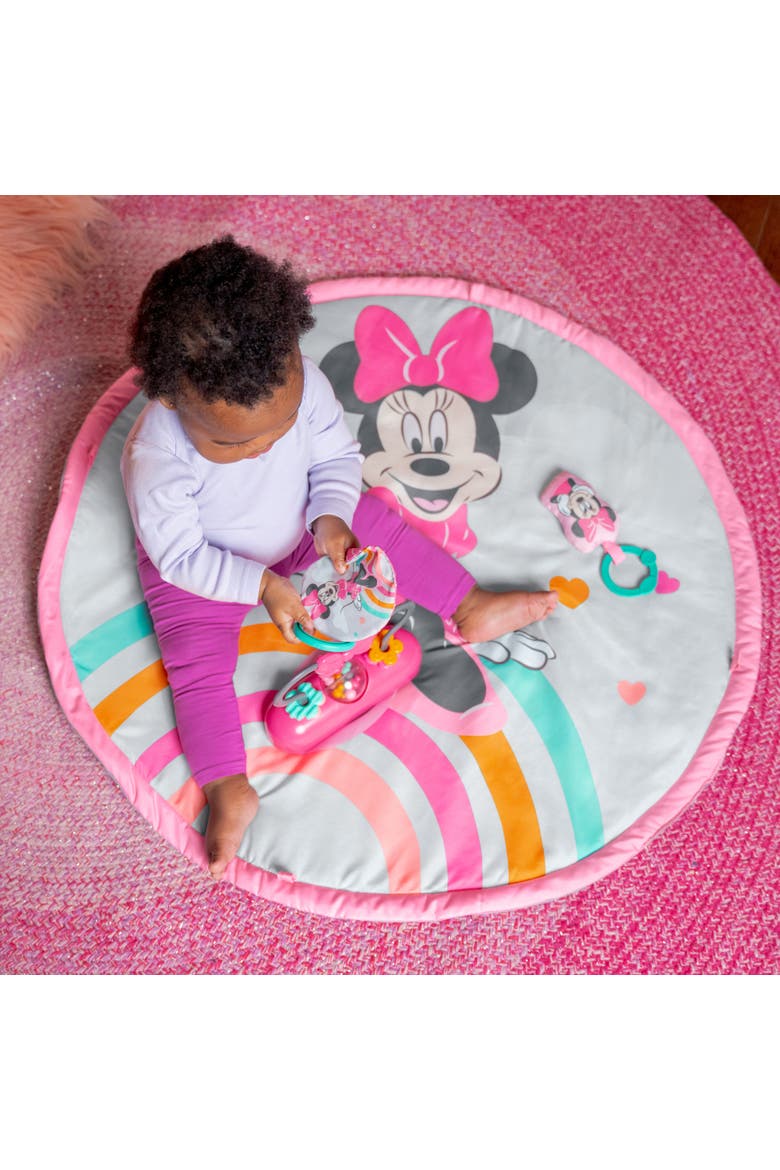 Disney Baby MINNIE MOUSE Forever Besties Activity Gym, Alternate, color, PINK