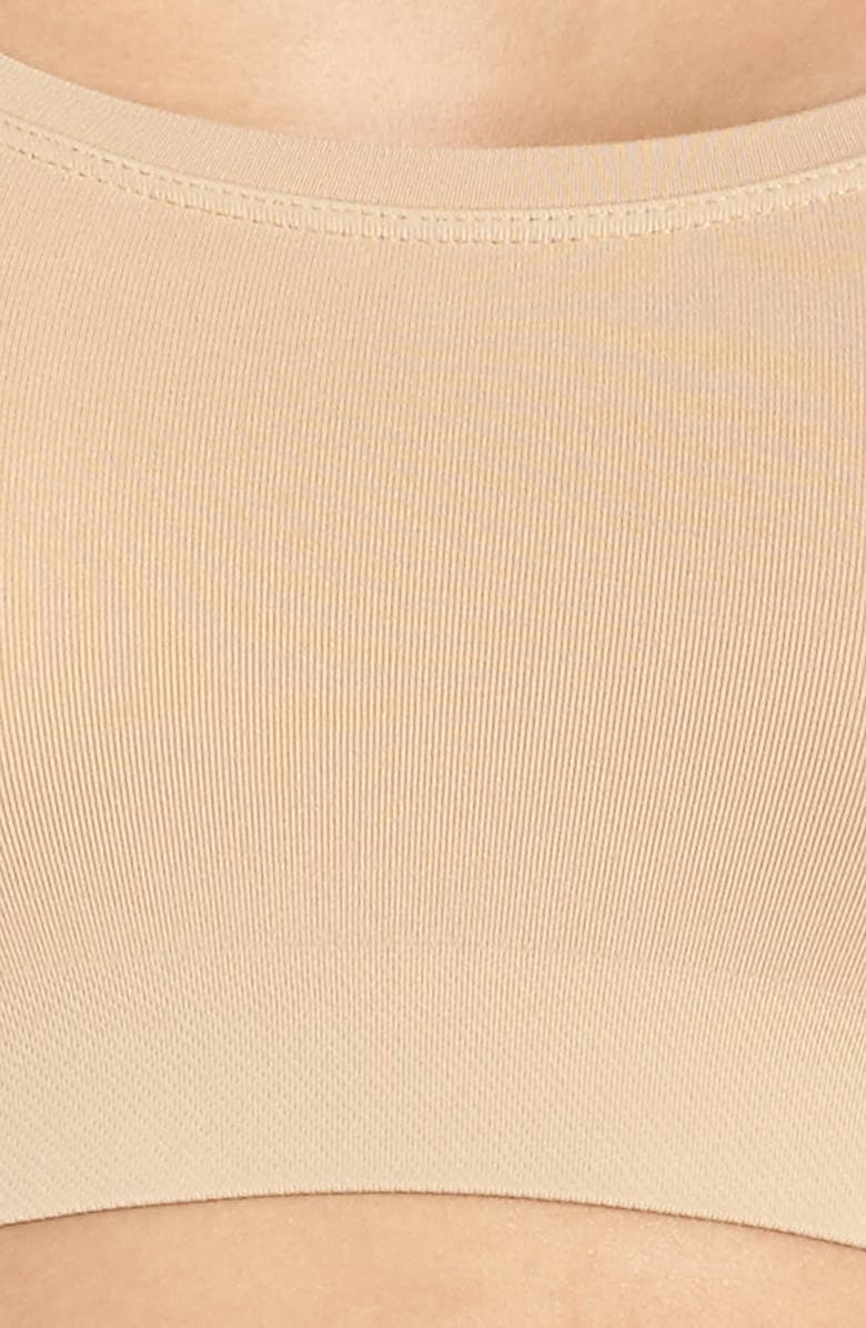 Hanro Touch Feeling Sports Bra, Alternate, color, Beige