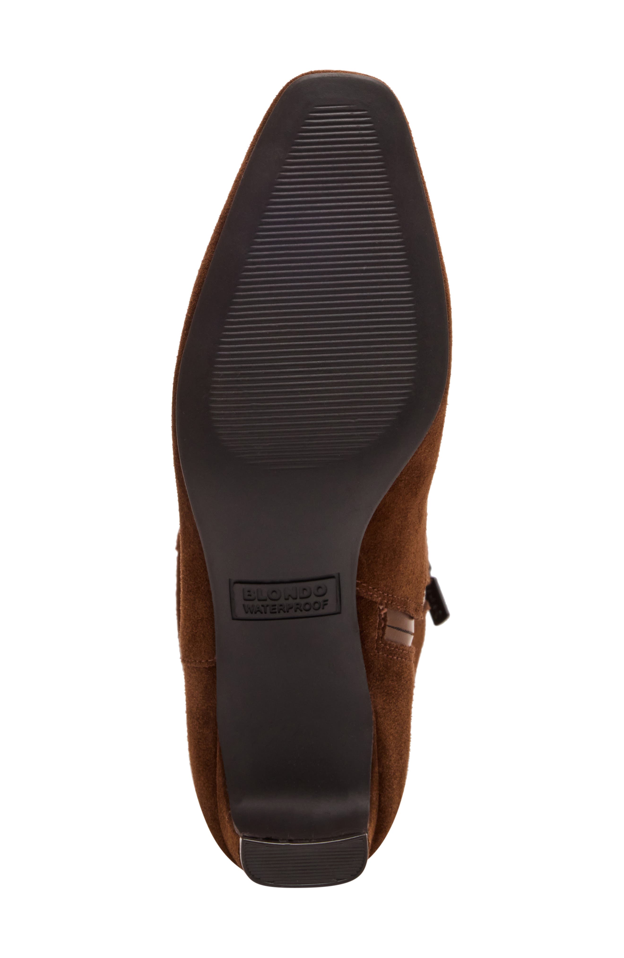 Saren Waterproof Leather Boot, Alternate, color, CHOCOLATE SUEDE