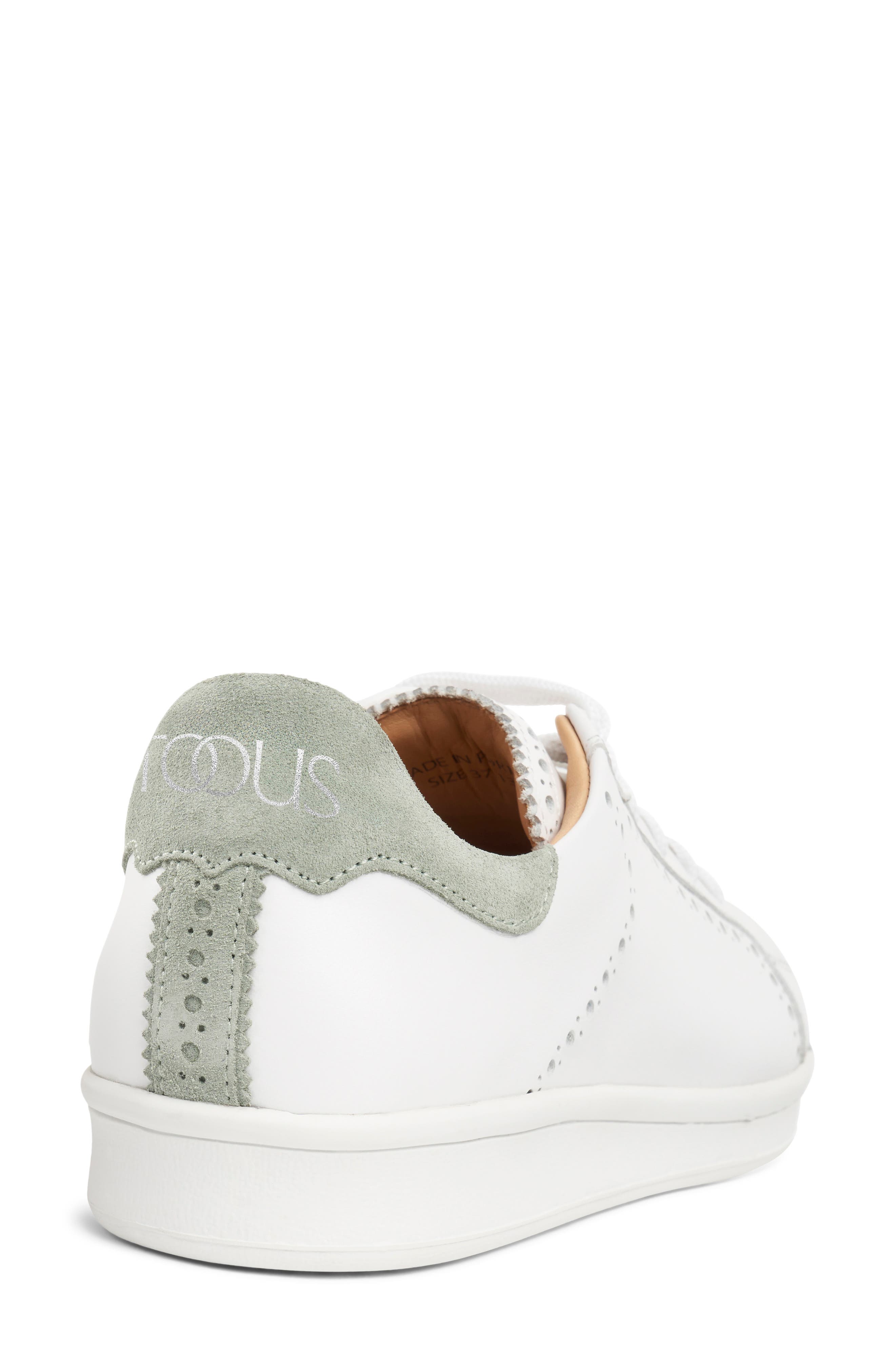 Elliot Leather Sneaker, Alternate, color, SWEET MINT
