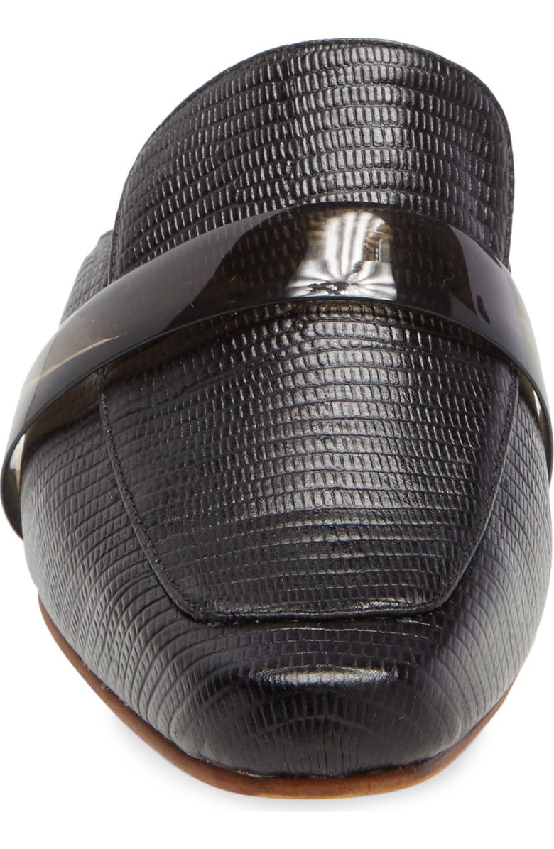 Kaanas Dublin Lizard Embossed Mule, Alternate, color,