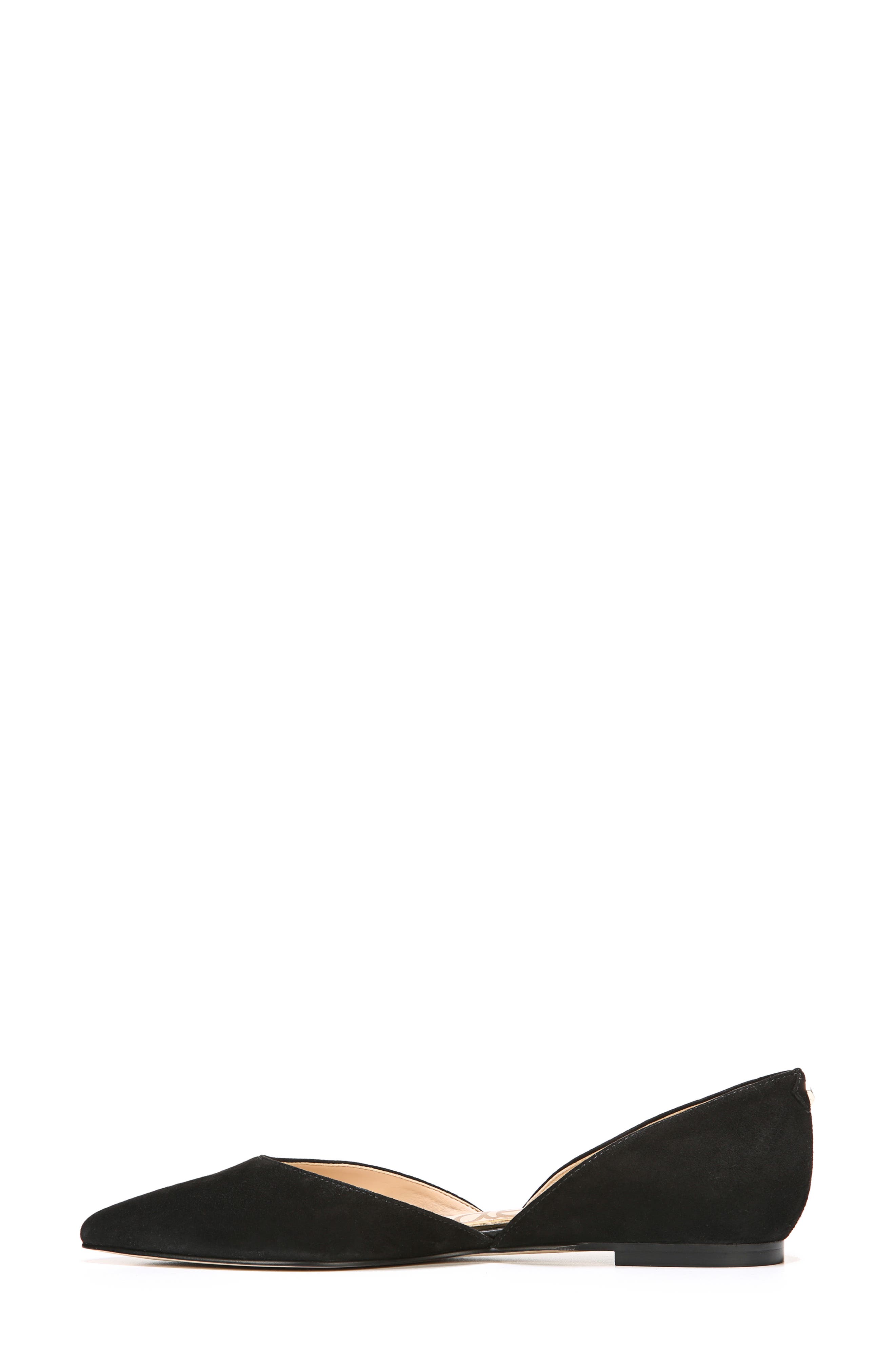 Sam Edelman Rodney Pointy Toe Genuine Calf Hair Flat, Alternate, color, 