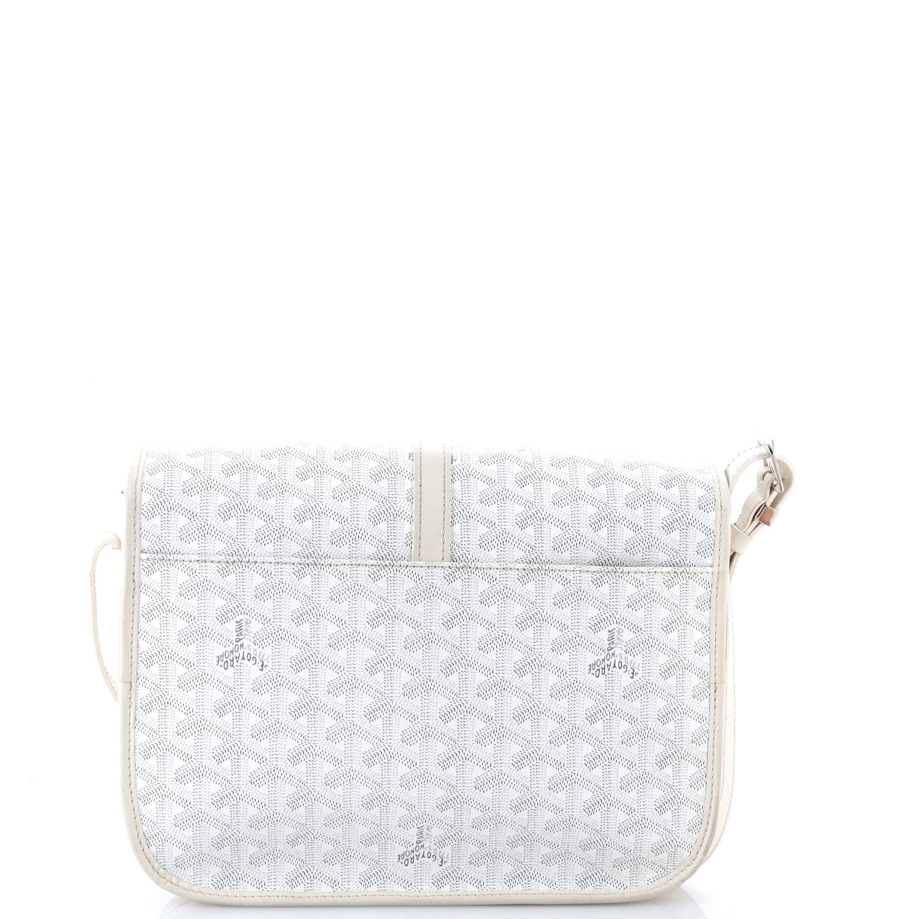 Pre-Owned Goyard Belvedere II Messenger Bag Coated Canvas MM, Alternate, color, 