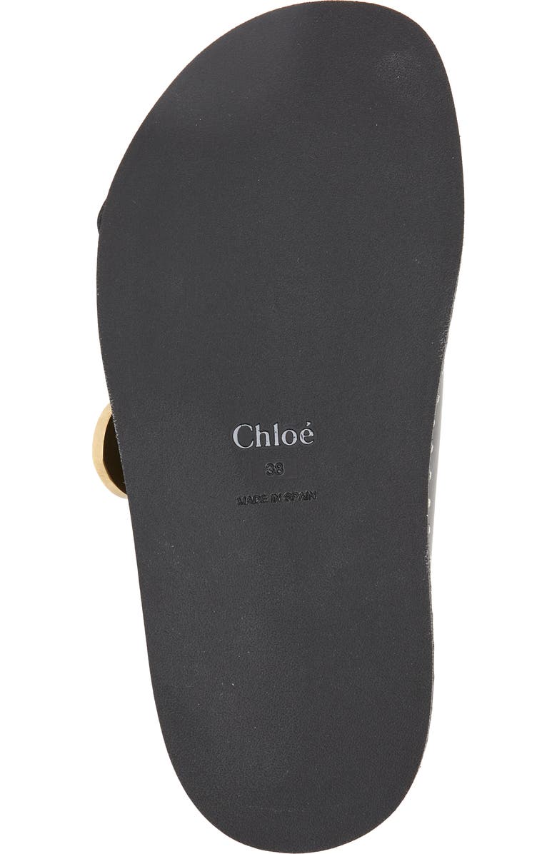 Chloé Rebecca Slide Sandal, Alternate, color, Black