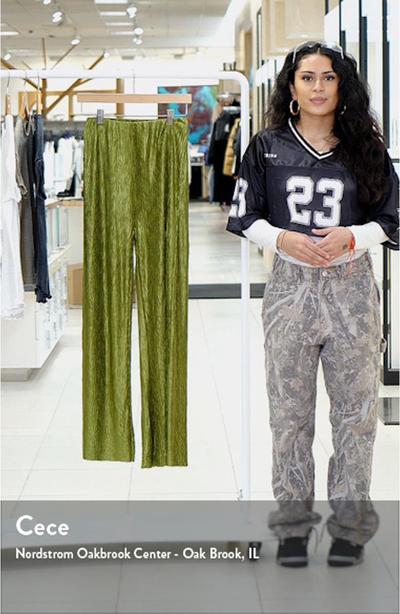 Plissé Wide Leg Pants, sales video thumbnail