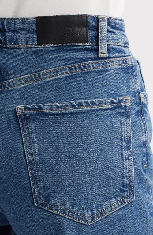 Rails Getty Cuffed High Waist Wide Leg Jeans
