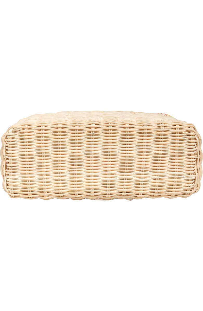 Halogen<sup>®</sup> x Atlantic-Pacific Wicker & Mesh Tote, Alternate, color,