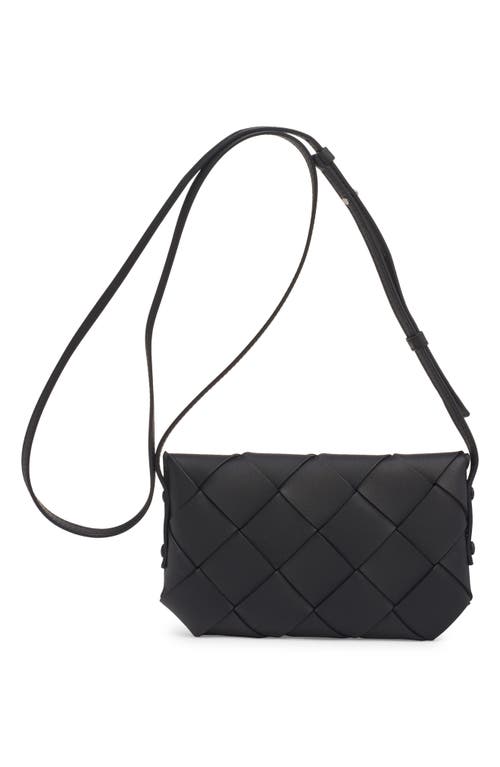Bottega Veneta Diago Intreccio Leather Crossbody Phone Pouch