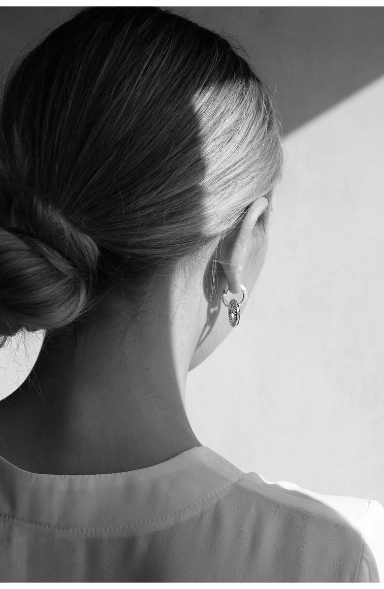 TUTTI Charm Earrings, Alternate, color, Silver