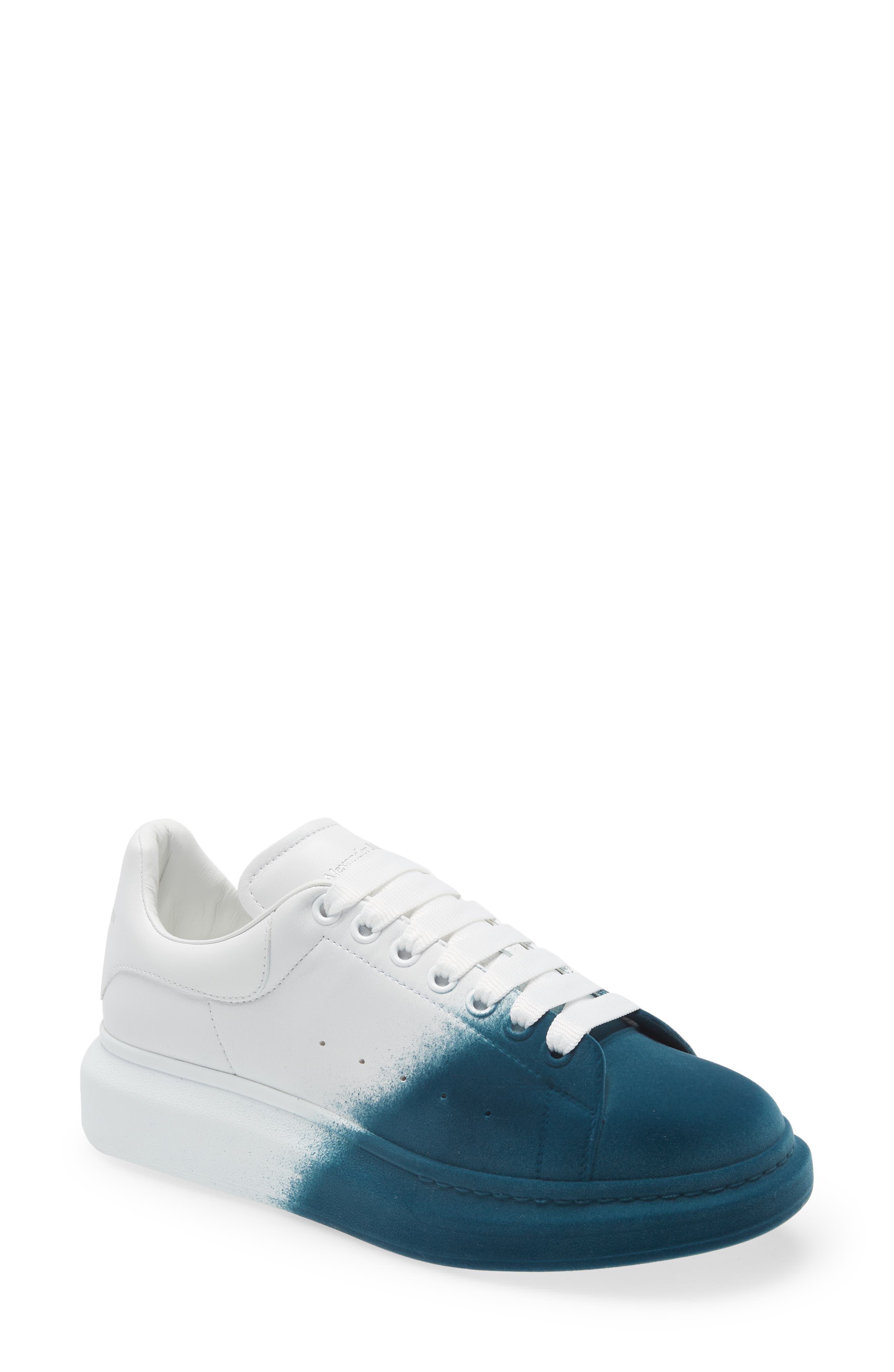 McQueen Alexander McQueen Sprayed Oversize Sneaker, Main, color, 
