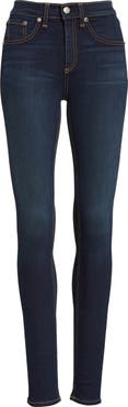 rag & bone DENIM High Waist Skinny Jeans