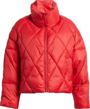 Rails Summit Diamond Quilted Puffer Coat
