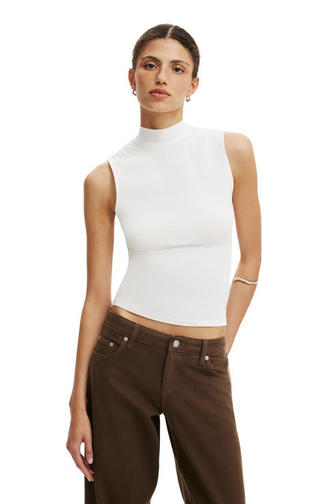 Women's Mock Neck Tank