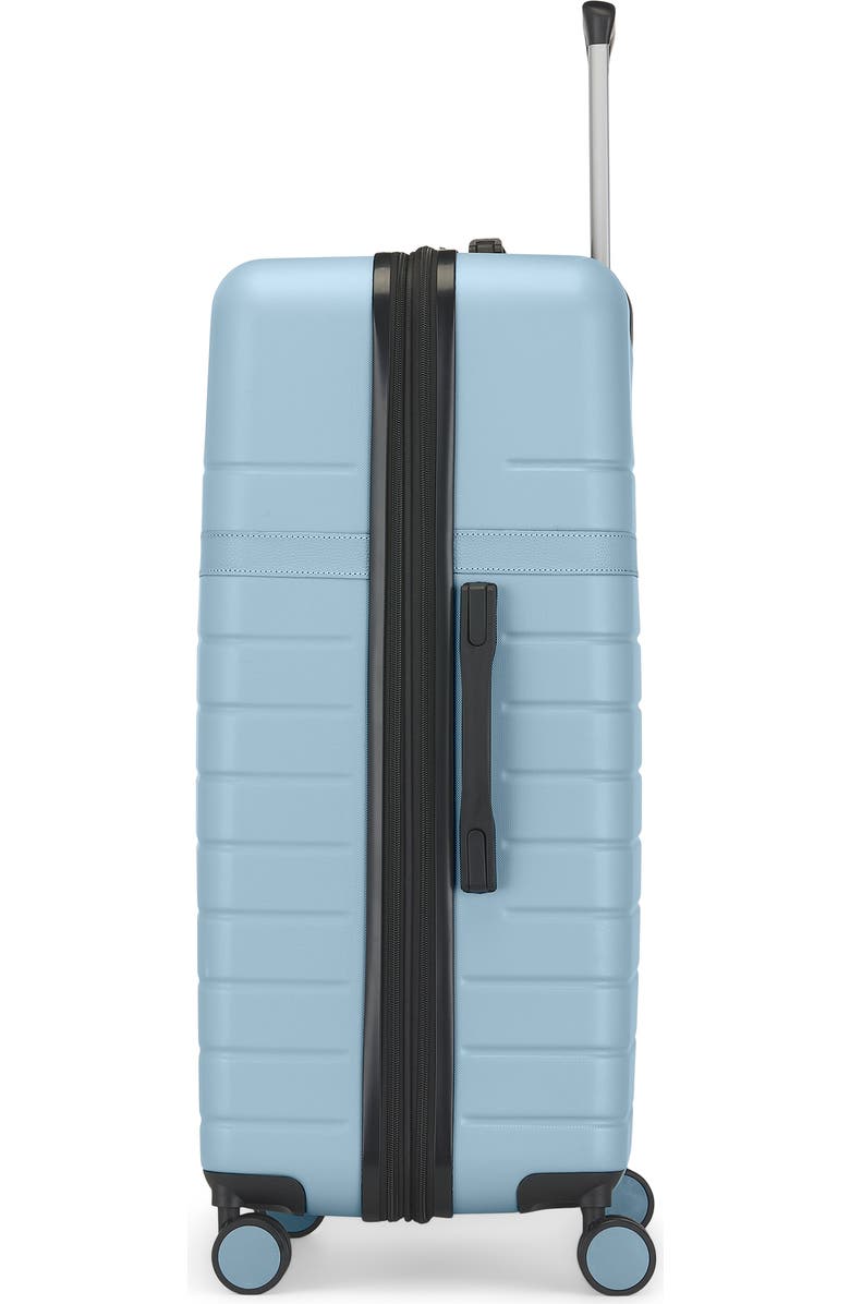 bugatti Lisbon Hardside Check-In Large Luggage with Expansion, Alternate, color, Blue